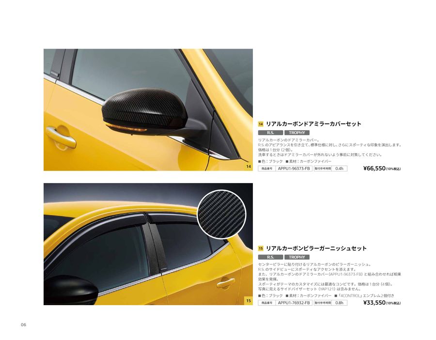 ルノー リアライセンスフード用カバー リアルカーボン ルノー カングー