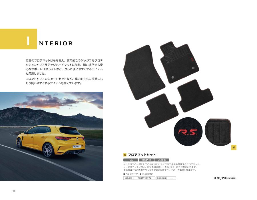 Renault MEGANE R.S. Accessories