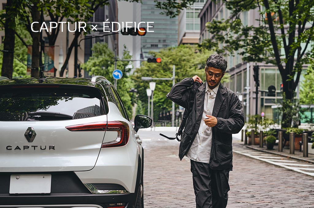 Renault Japon Official Web Site ルノー ジャポンとedificeによる フランスの都市型suvスタイル をテーマとしたカプセルコレクションが登場