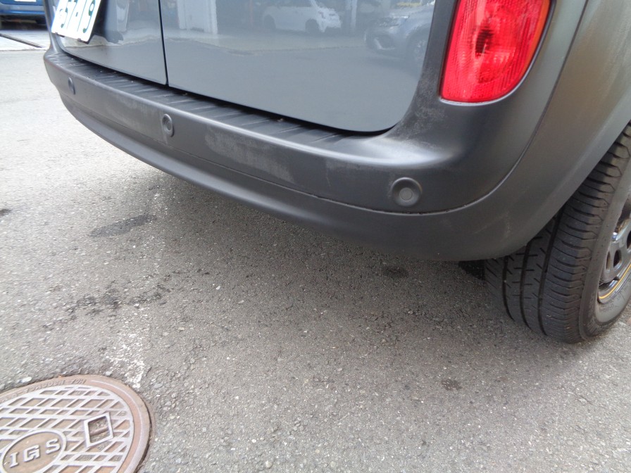 こちらもリミテッドだけの特別装備「バックソナー」