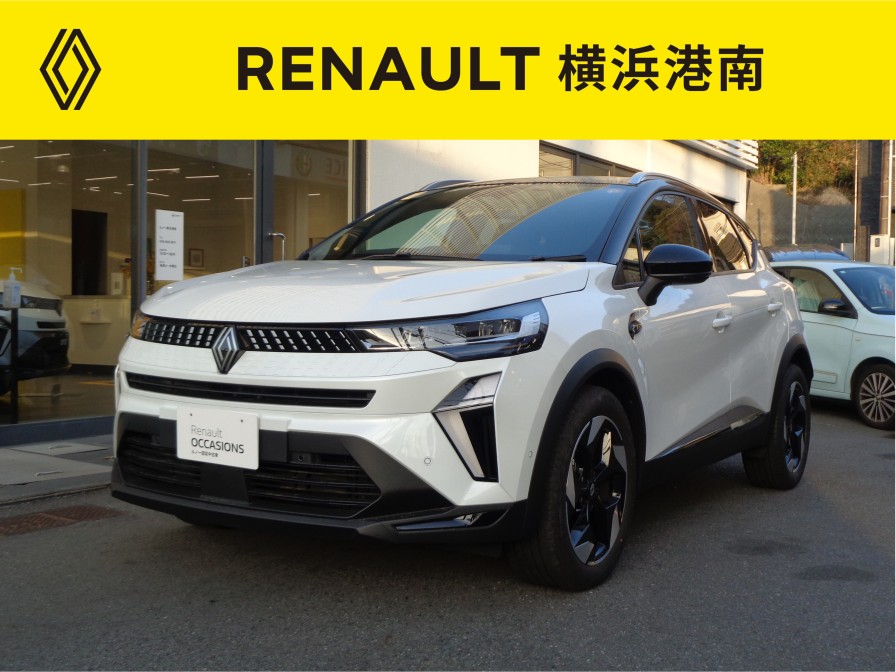 ルノー キャプチャー テクノ マイルドハイブリッド　弊社デモカー　新車保証継承