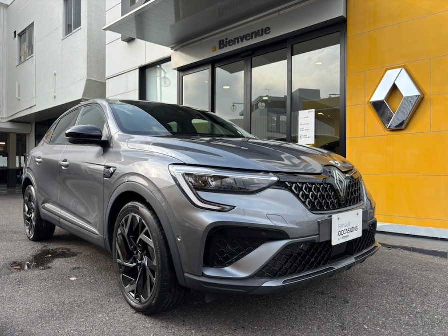 ルノー　アルカナ　エスプリアルピーヌ　マイルドハイブリッド　当店デモカー　認定中古車　9.3インチタッチスクリーンオーディオ