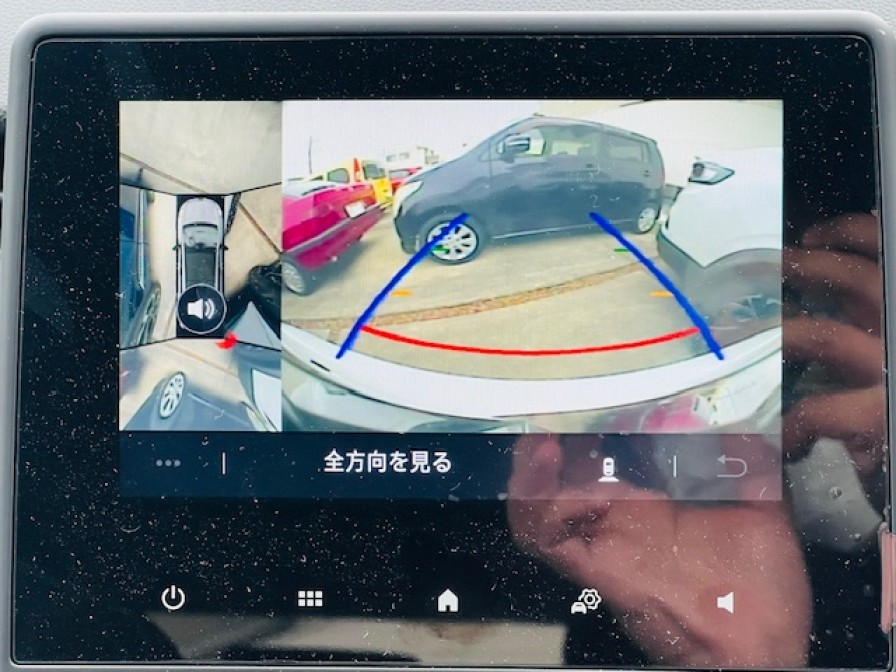 ３６０°カメラが装備